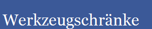 Werkzeugschr�nke